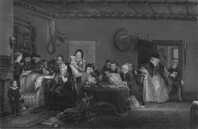 Reading the Will, c1820 by William Greatbach