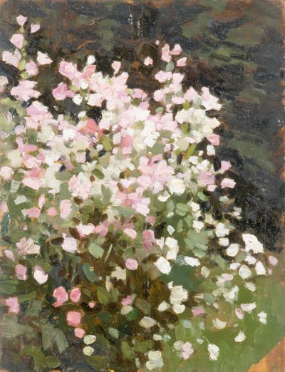 Pink Flowers by William Gunning King