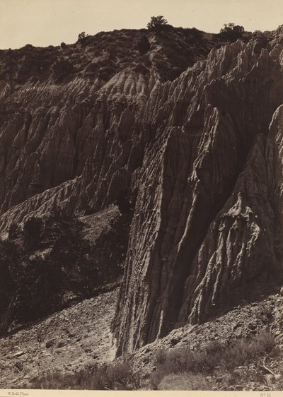 Rain Sculpture, Salt Creek Canyon, Utah by William H. Bell