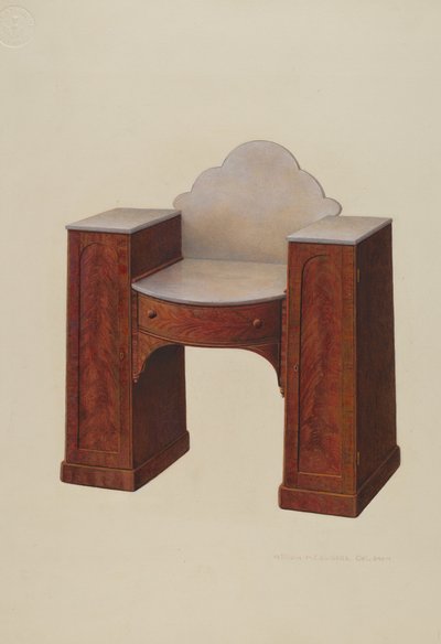 Dressing Table by William H Edwards