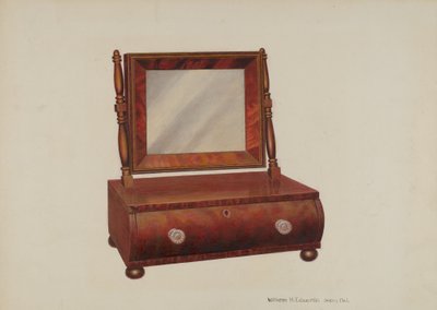 Shaving Stand by William H Edwards