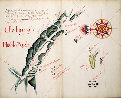 The Bay of Pueblo Nueba by William Hack