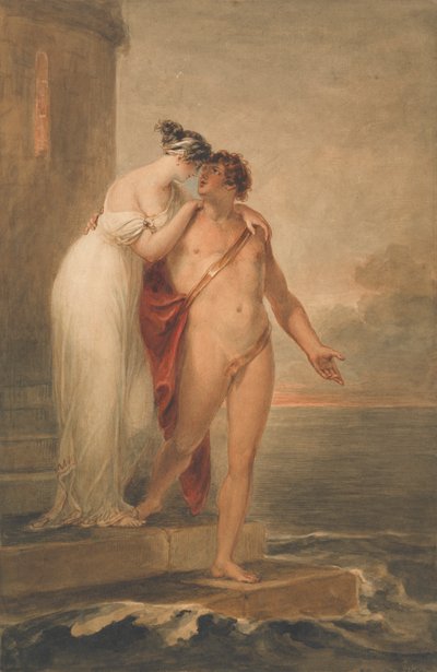 Hero and Leander by William Hamilton