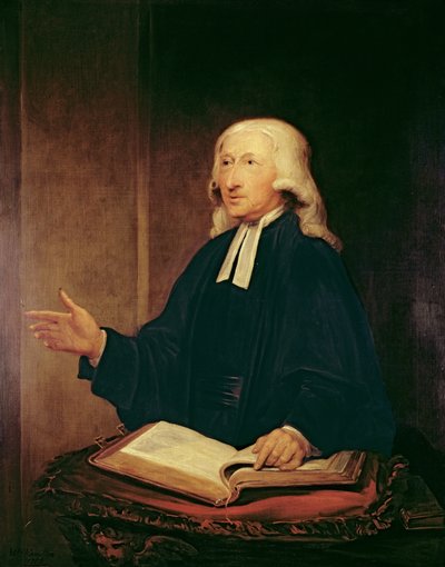 Portrait of John Wesley by William Hamilton