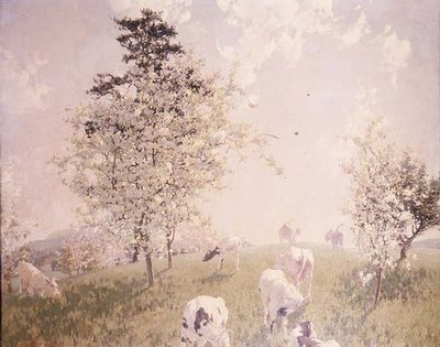 Silver, Blue and Green by William Harold Dudley