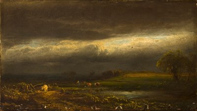Coming Storm, Lake Cayuga (N.Y.) by William Hart
