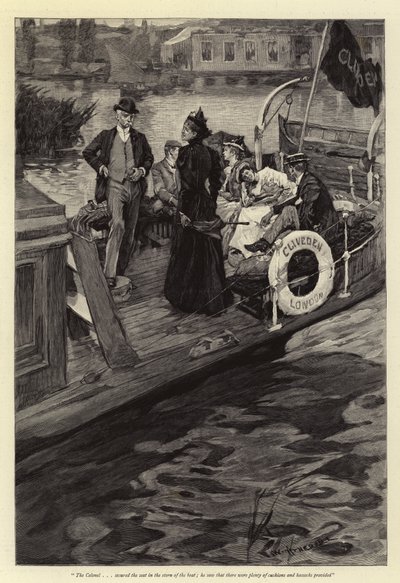 Boating the Thames by William Hatherell