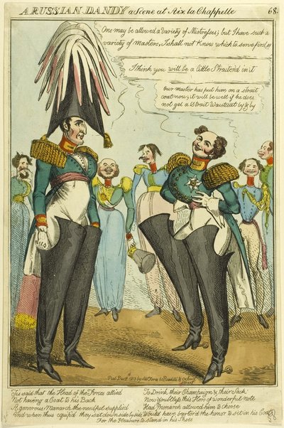 A Russian Dandy by William Heath