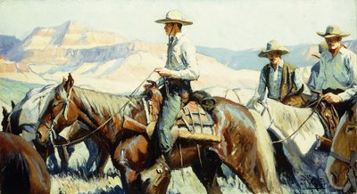 Tall in the Saddle by William Henry Dethlef Koerner