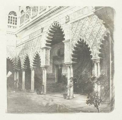 Alcazar of Seville by William Henry Fox Talbot
