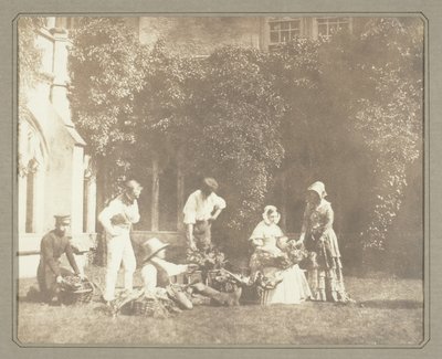 The Fruit Sellers by William Henry Fox Talbot
