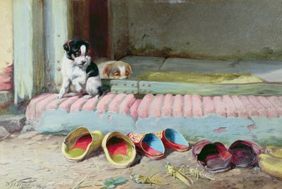 Friend or Foe, 1891 by William Henry Hamilton Trood
