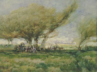 A Gypsy Camp by William Henry Holmes