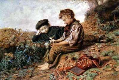 Schoolboys with a Stolen Nest by William Henry Hunt