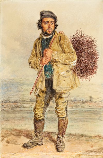 The Broom Gatherer, c.1830 by William Henry Hunt
