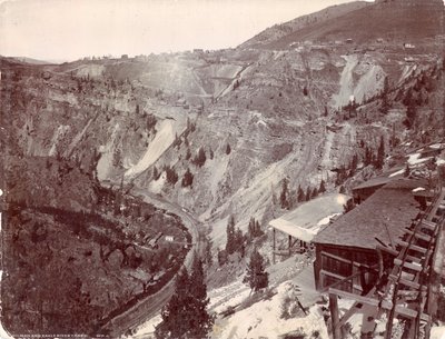 Gilman and Eagle River Canyon by William Henry Jackson