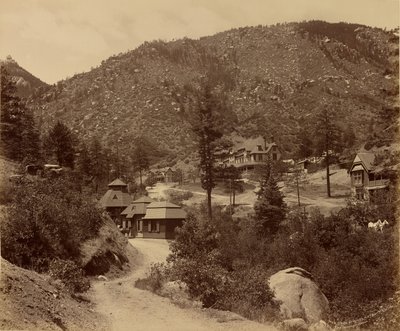 Iron Springs Hotel, Manitou by William Henry Jackson