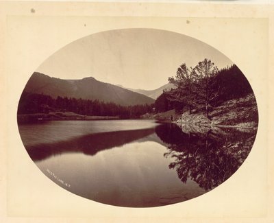Mystic Lake, M.T. by William Henry Jackson