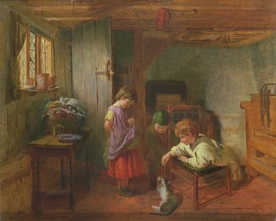 Playmates by William Henry Knight
