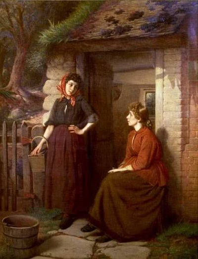 Village Gossip by William Henry Midwood