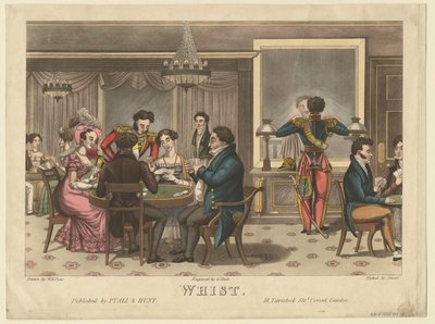Whist, 1825 by William Henry Pyne