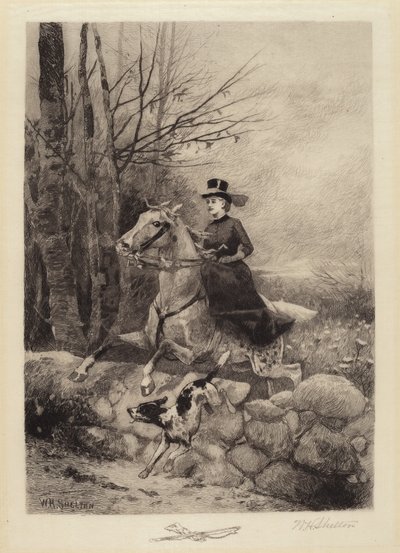 After the Hounds by William Henry Shelton
