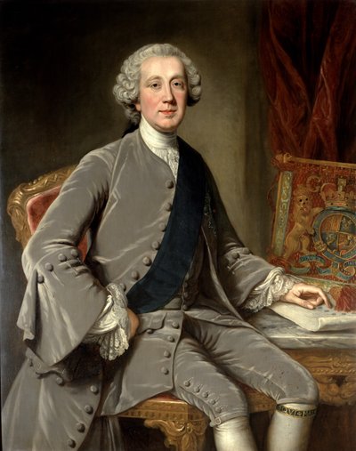 Richard Grenville, Earl Temple, c.1760 by William Hoare