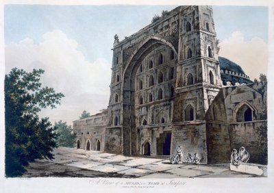 Musjid at Jaunpur by William Hodges