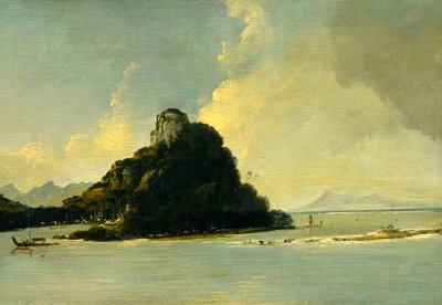 Owharee Harbour, Huahine by William Hodges
