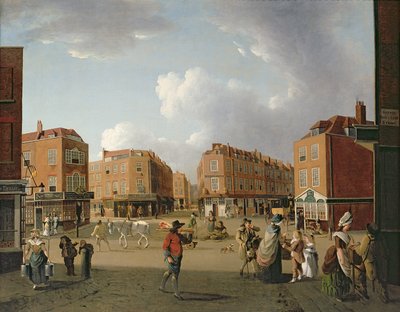 Seven Dials, Covent Garden by William Hodges
