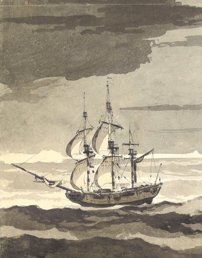 The Resolution in a Stream of Pack-Ice by William Hodges