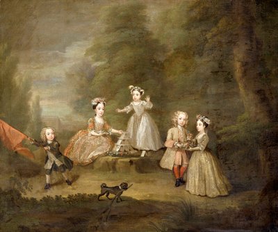 A House of Cards, 1730 by William Hogarth