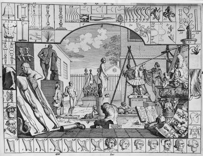Analysis of Beauty, Plate 1, 1753 by William Hogarth