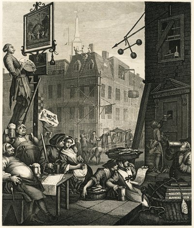 Beer Street by William Hogarth