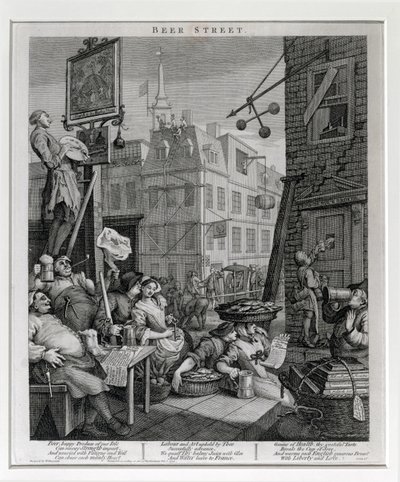 Beer Street by William Hogarth