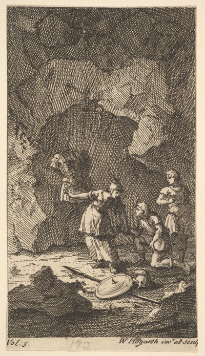 Cassandra, Frontispiece, Vol. 5 by William Hogarth