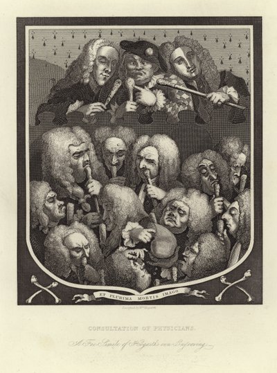 Consultation of Physicians by William Hogarth