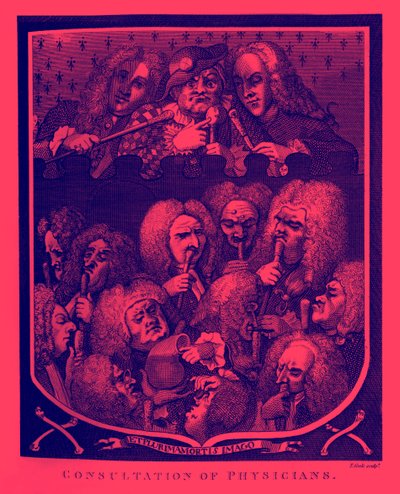 Consultation of Physicians by William Hogarth