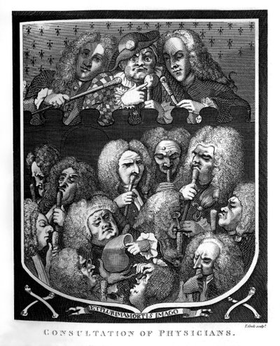 Consultation of Physicians by William Hogarth