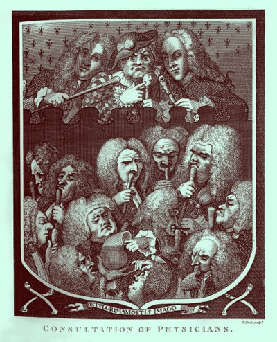Consultation of Physicians by William Hogarth