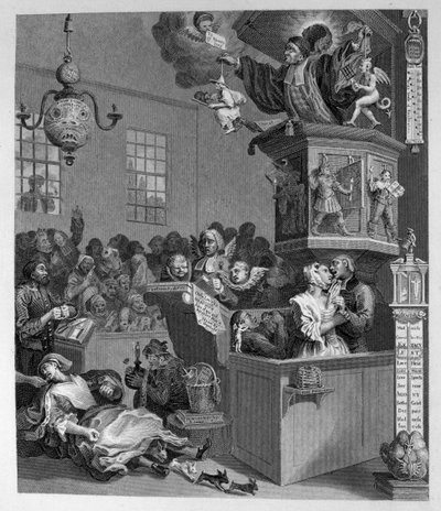 Credulity, Superstition and Fanaticism by William Hogarth