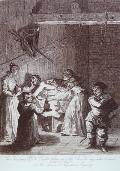 Engraving by William Hogarth by William Hogarth