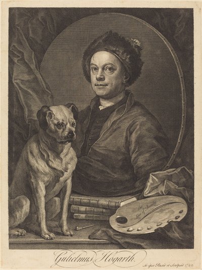 Gulielmus Hogarth by William Hogarth
