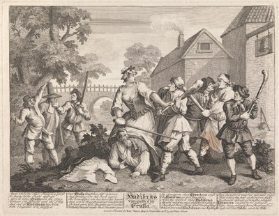 Hudibras Vanquished by Trulla by William Hogarth