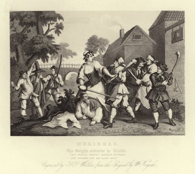 Hudibras by Samuel Butler by William Hogarth