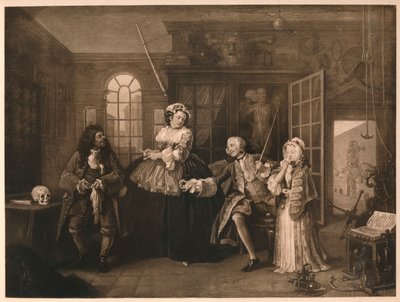 Marriage A-la-Mode: The Inspection, c1743 by William Hogarth
