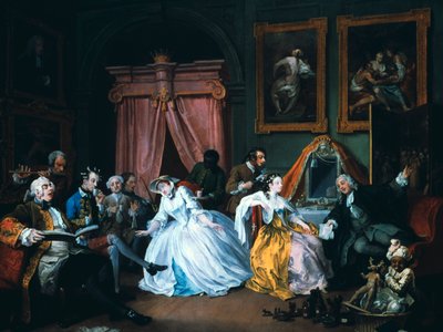 Marriage A-la-Mode: 4. The Toilette, 1743 by William Hogarth