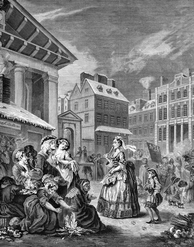 Morning - London Streets by William Hogarth