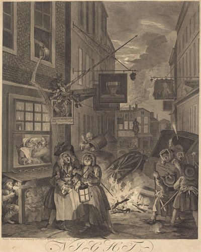 Night by William Hogarth