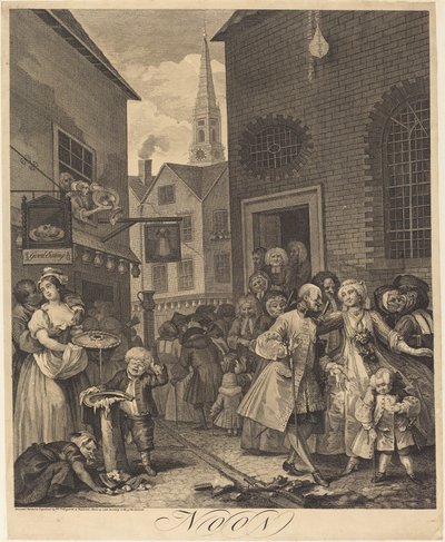 Noon by William Hogarth